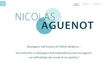 Tablet Screenshot of nicolasaguenot.com